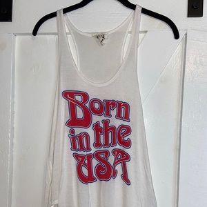 Born in the USA tank top